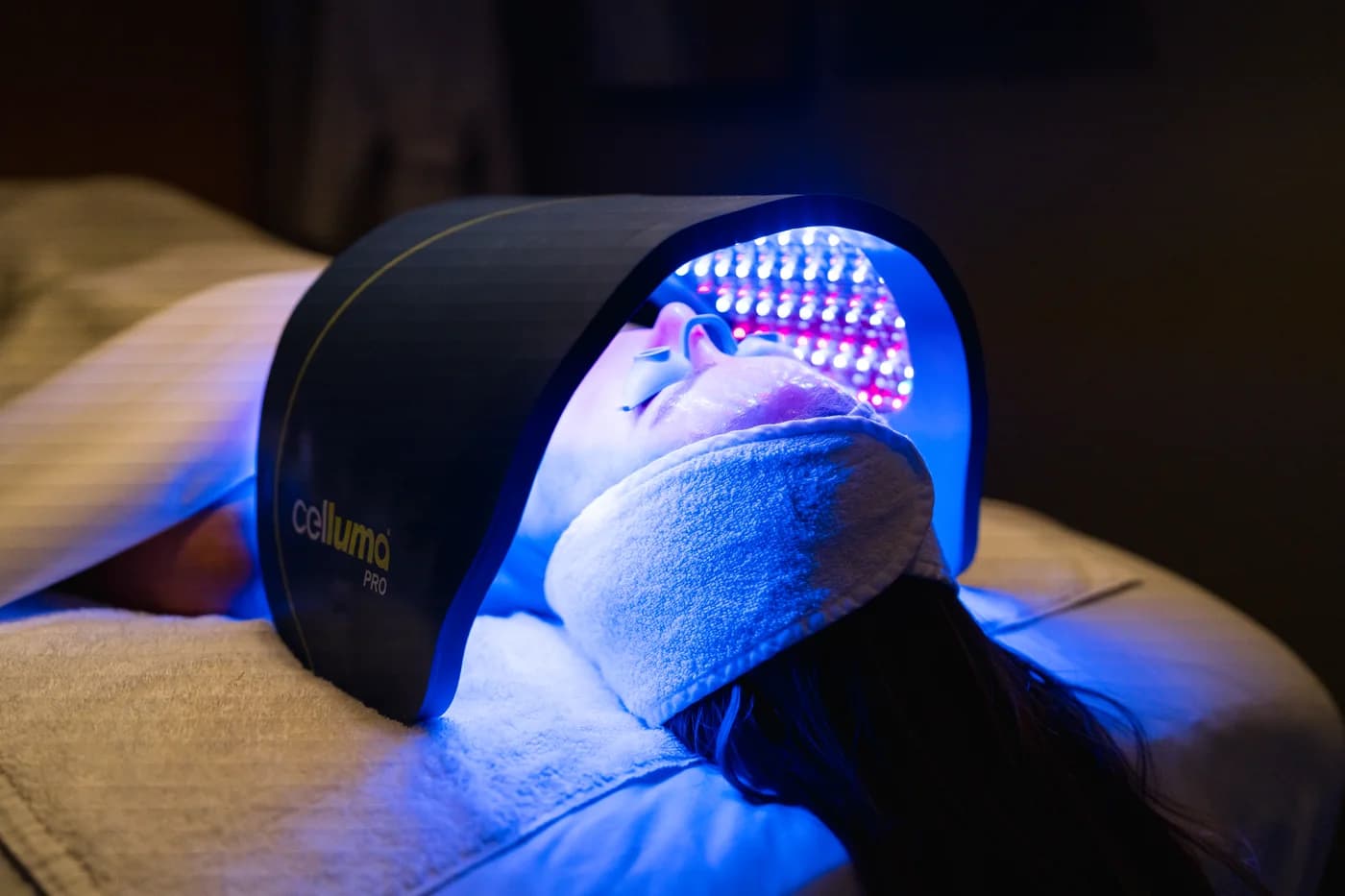 Celluma Blue LED Light Therapy at Banyan and Bamboo Austin TX