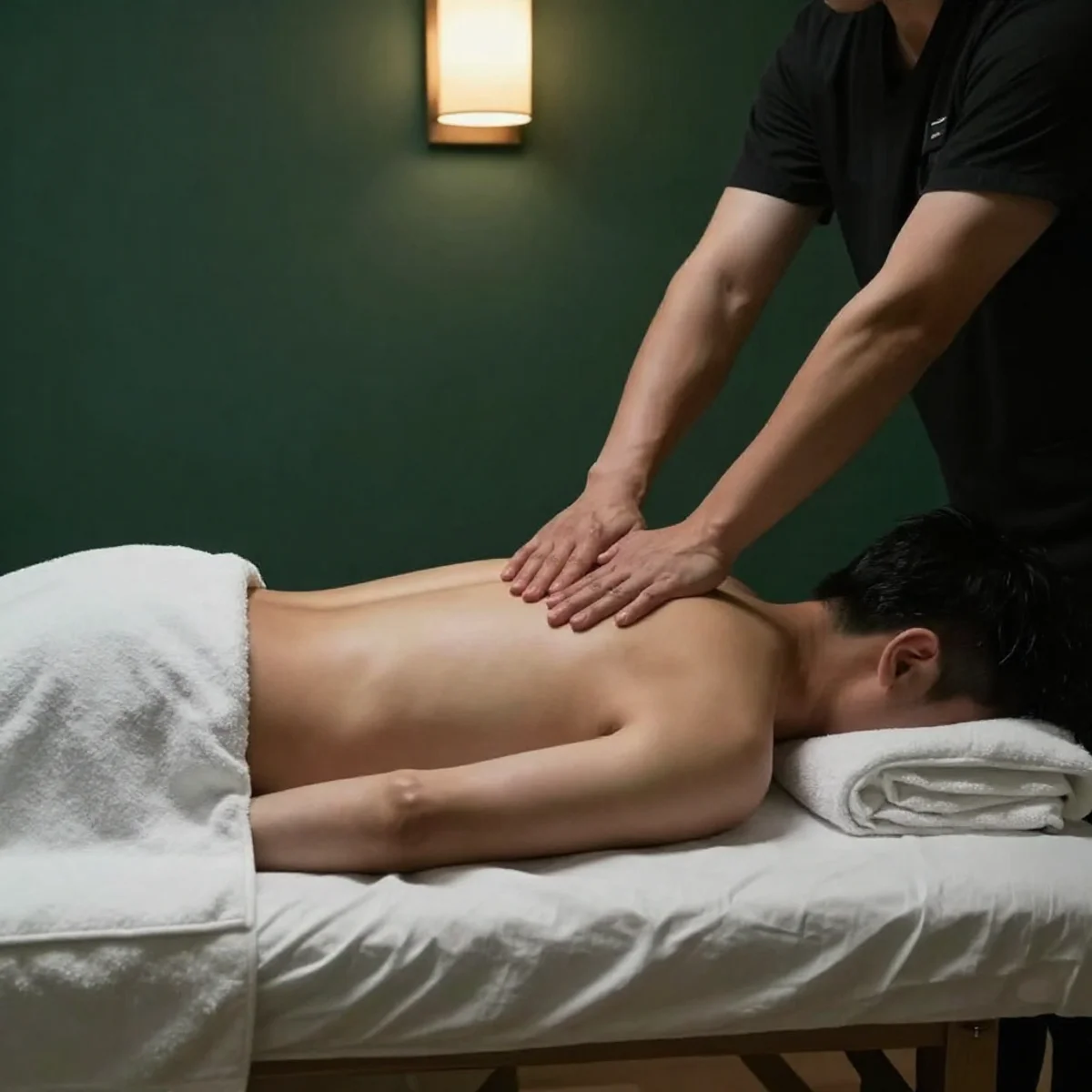 Relaxing massage included with a med spa membership in Austin