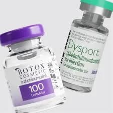 Dysport and Botox vials at Banyan & Bamboo in Austin