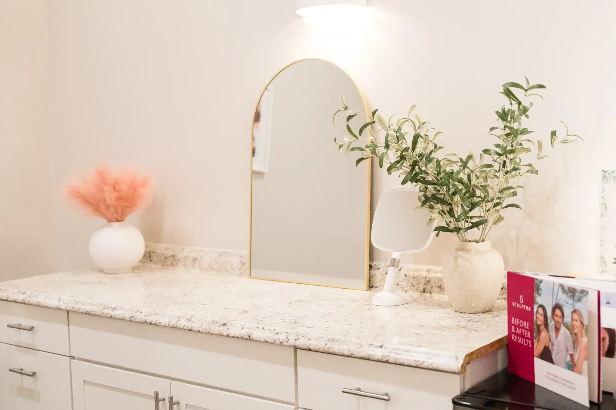 Facial balancing treatment room at Banyan and Bamboo Austin TX