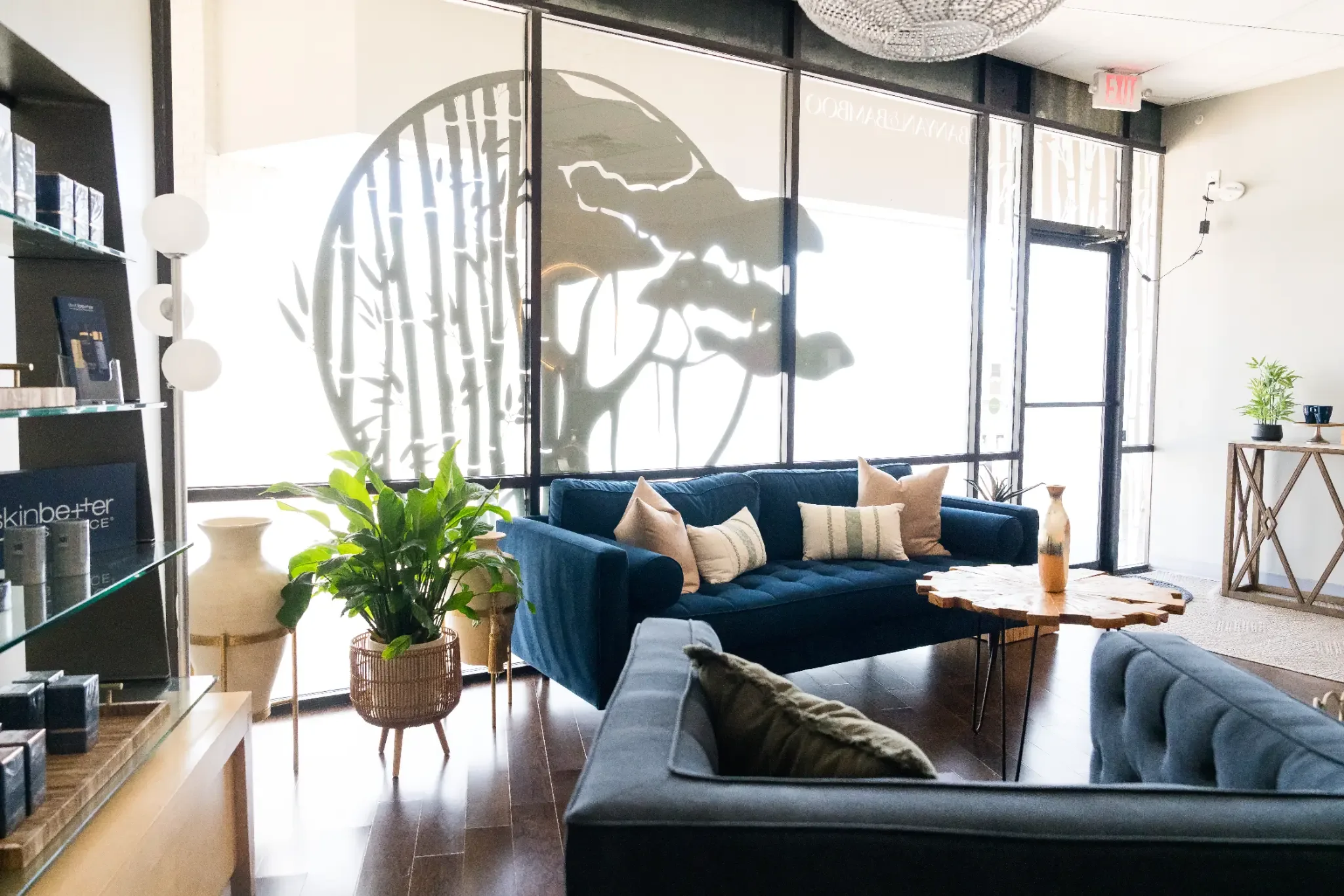 Banyan and Bamboo day spa lobby Austin TX