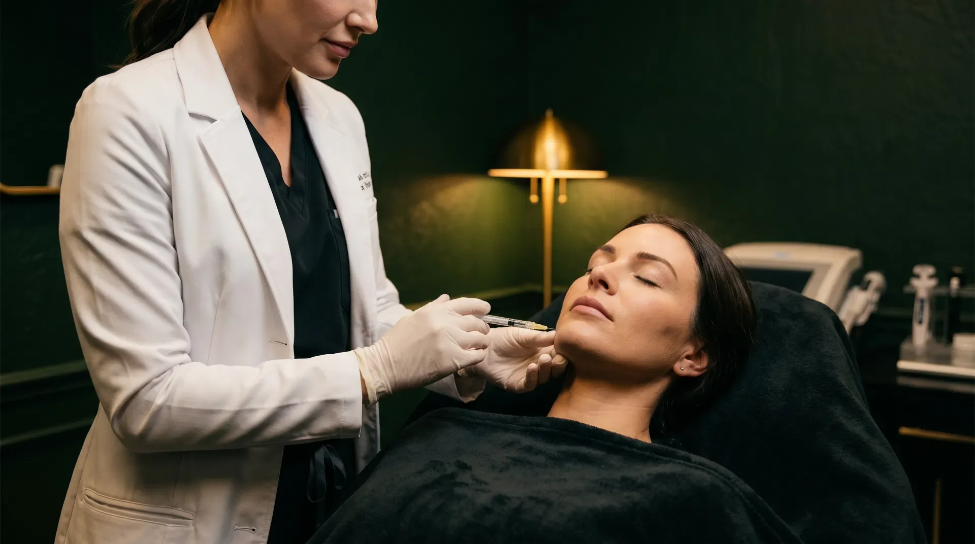 Trap Tox trapezius Botox treatment at Banyan and Bamboo Med Spa Austin TX