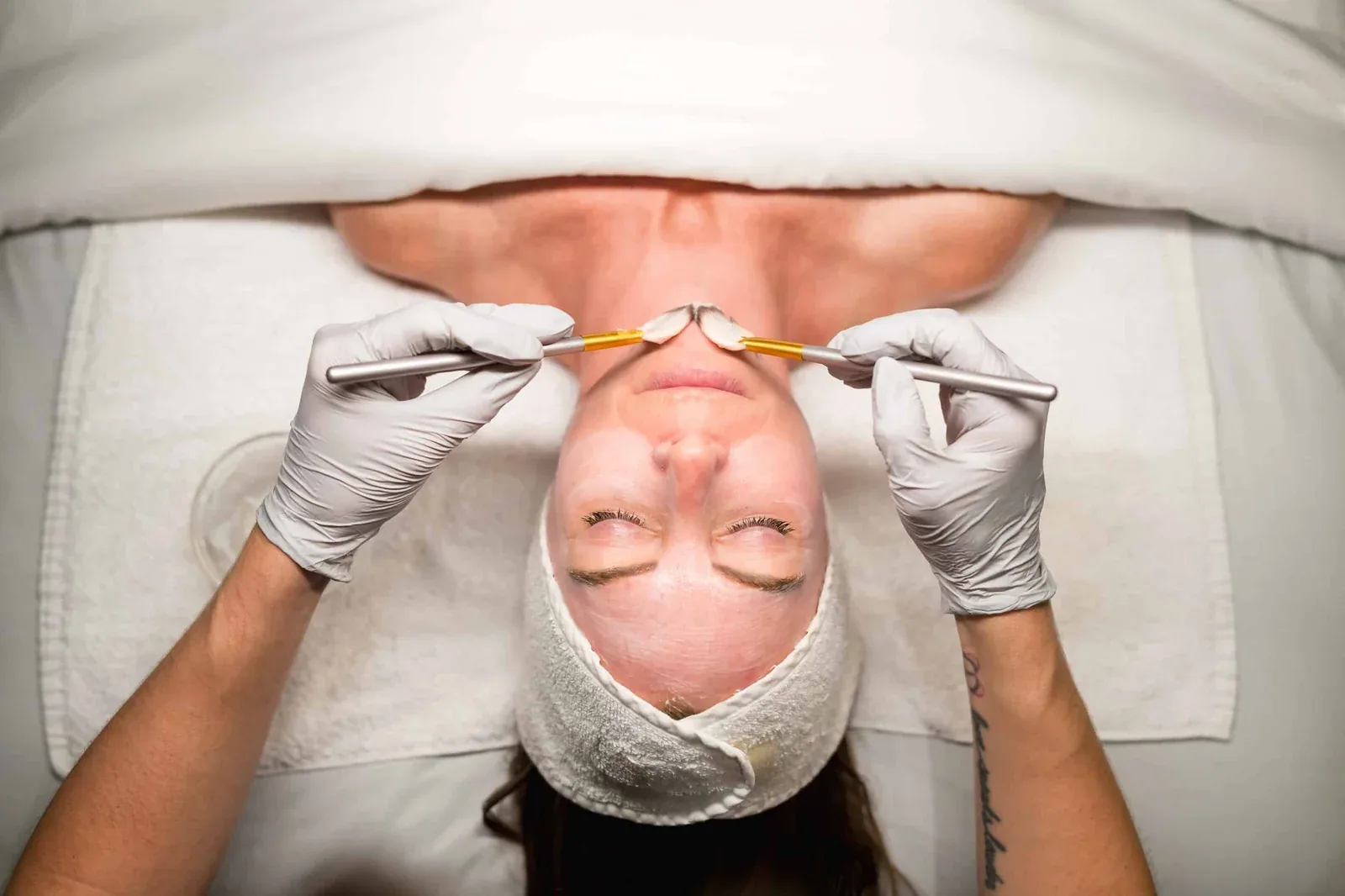 Chemical peel treatment at Banyan and Bamboo Austin TX